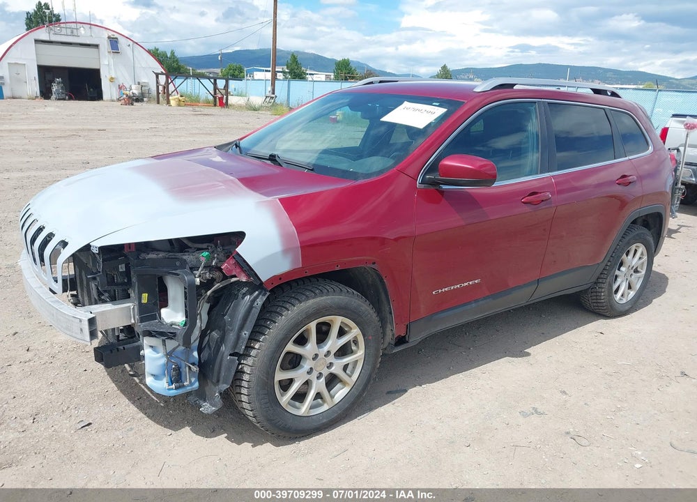 2016 JEEP CHEROKEE LATITUDE VIN: 1C4PJMCB0GW100509