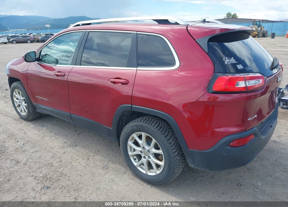 2016 JEEP CHEROKEE LATITUDE VIN: 1C4PJMCB0GW100509