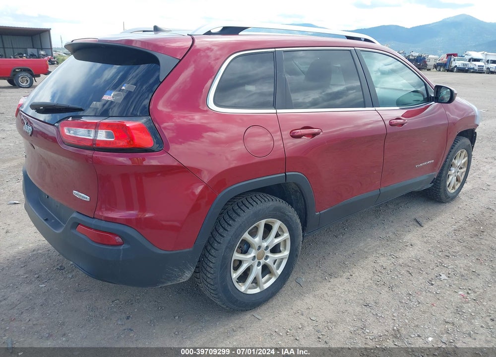 2016 JEEP CHEROKEE LATITUDE VIN: 1C4PJMCB0GW100509