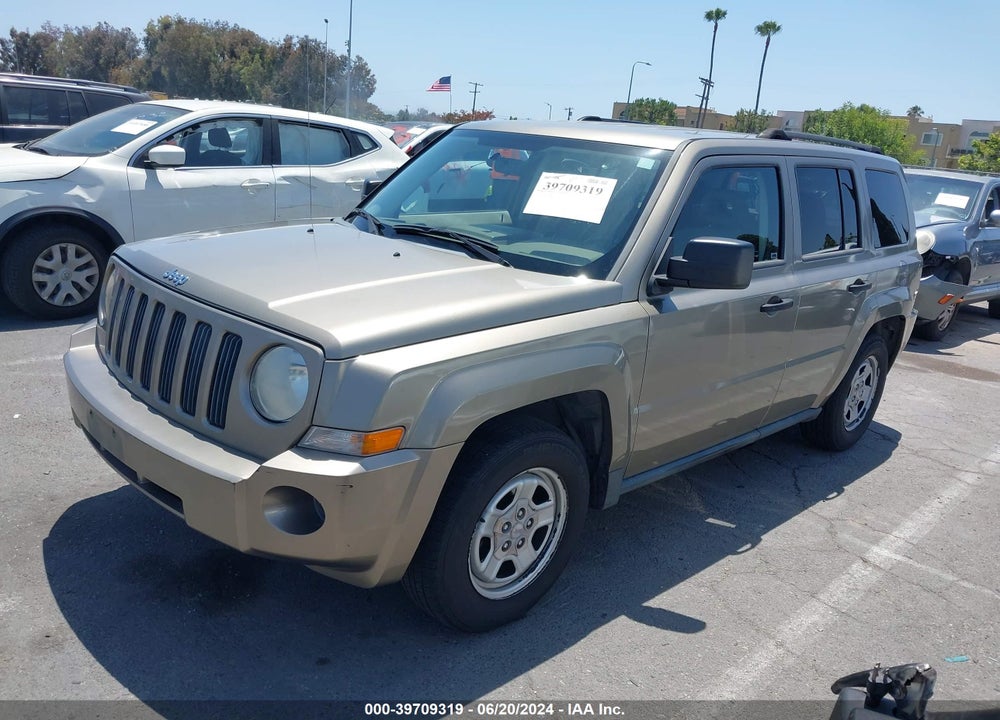 2007 JEEP PATRIOT SPORT VIN: 1J8FT28W87D358237