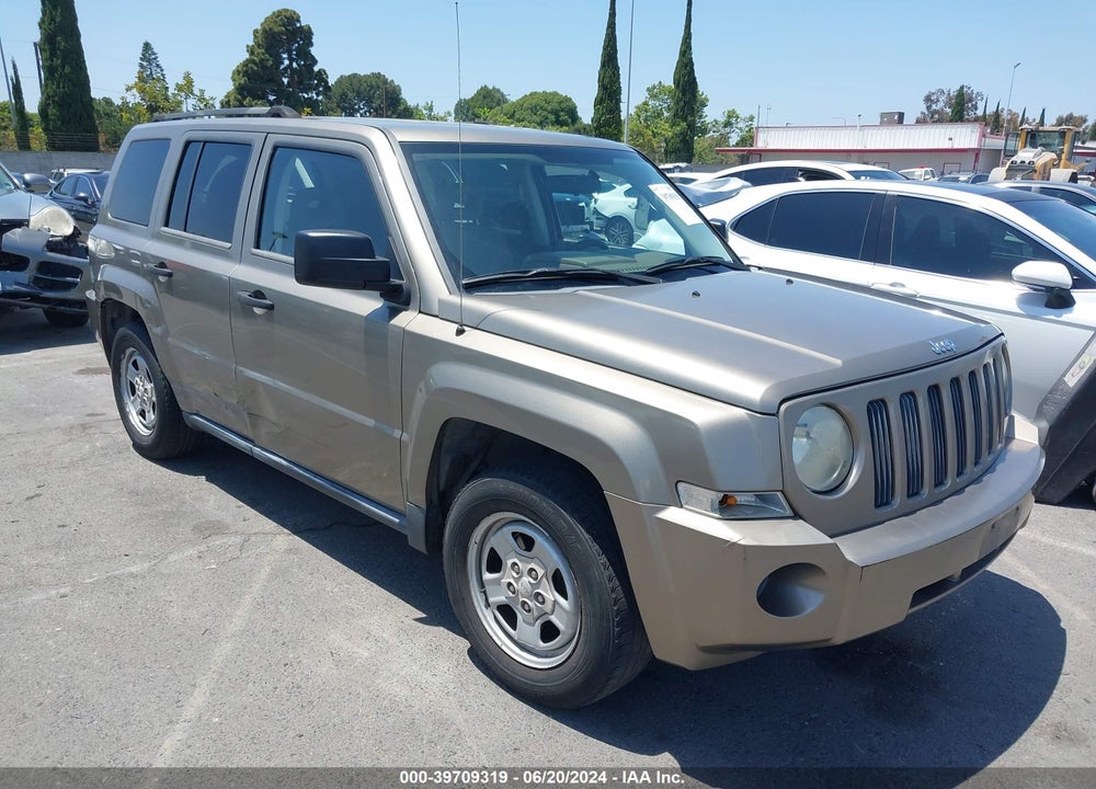 2007 JEEP PATRIOT SPORT VIN: 1J8FT28W87D358237