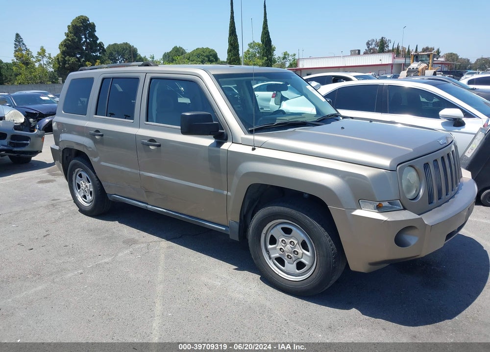 2007 JEEP PATRIOT SPORT VIN: 1J8FT28W87D358237