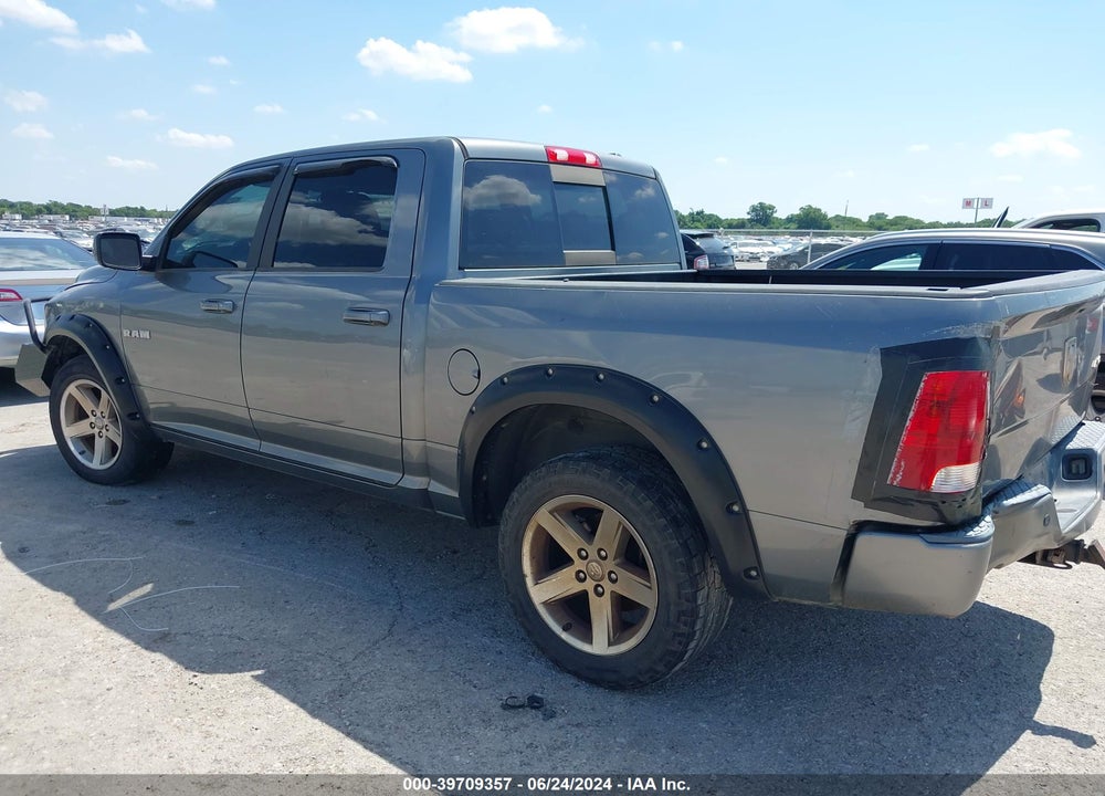 2009 DODGE RAM 1500 SLT/SPORT/TRX VIN: 1D3HV13T29S800324