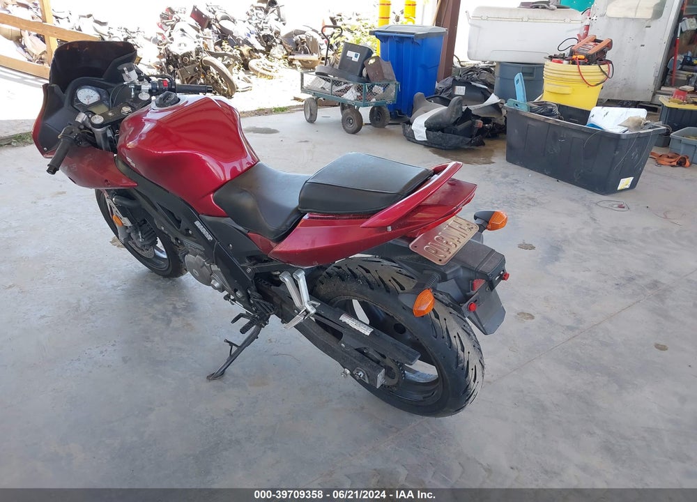 2007 SUZUKI SV650 VIN: JS1VP53A872102240