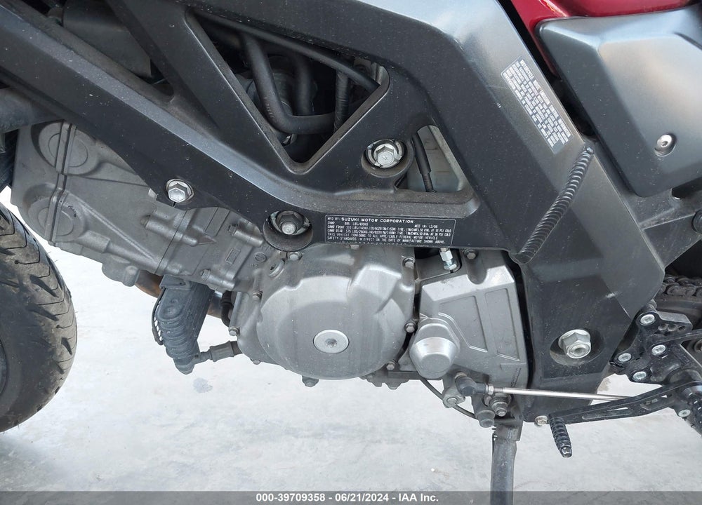 2007 SUZUKI SV650 VIN: JS1VP53A872102240