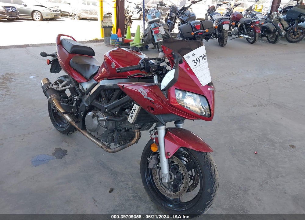2007 SUZUKI SV650 VIN: JS1VP53A872102240