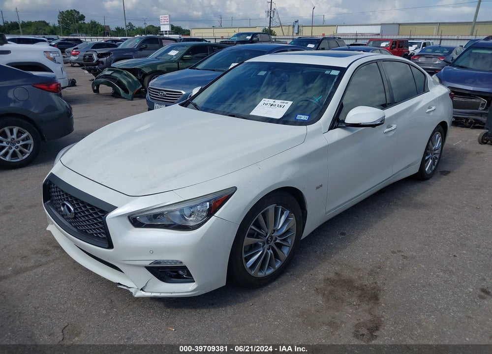 2018 INFINITI Q50 3.0T LUXE VIN: JN1EV7AP6JM355523