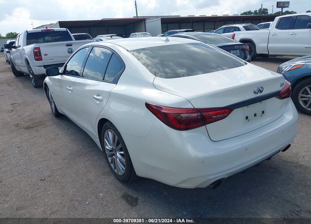 2018 INFINITI Q50 3.0T LUXE VIN: JN1EV7AP6JM355523