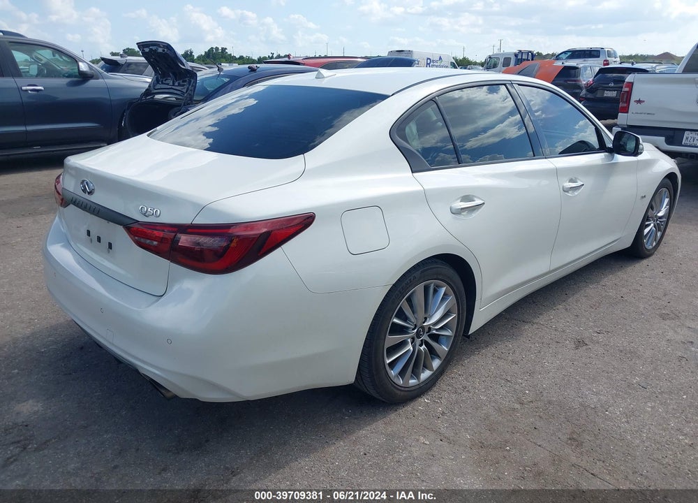 2018 INFINITI Q50 3.0T LUXE VIN: JN1EV7AP6JM355523