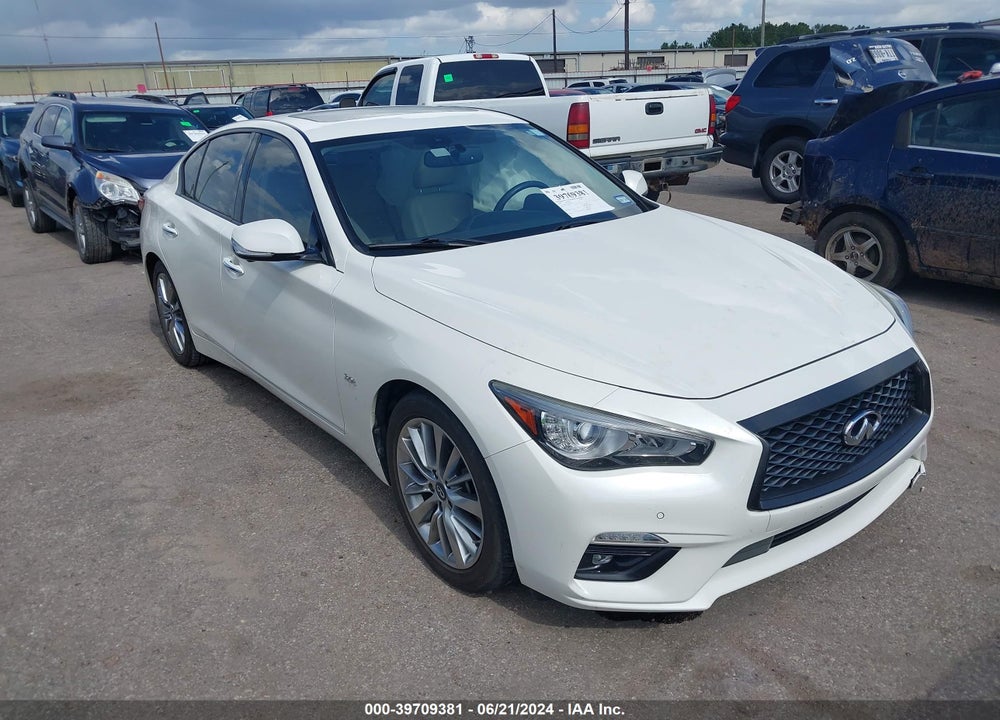 2018 INFINITI Q50 3.0T LUXE VIN: JN1EV7AP6JM355523