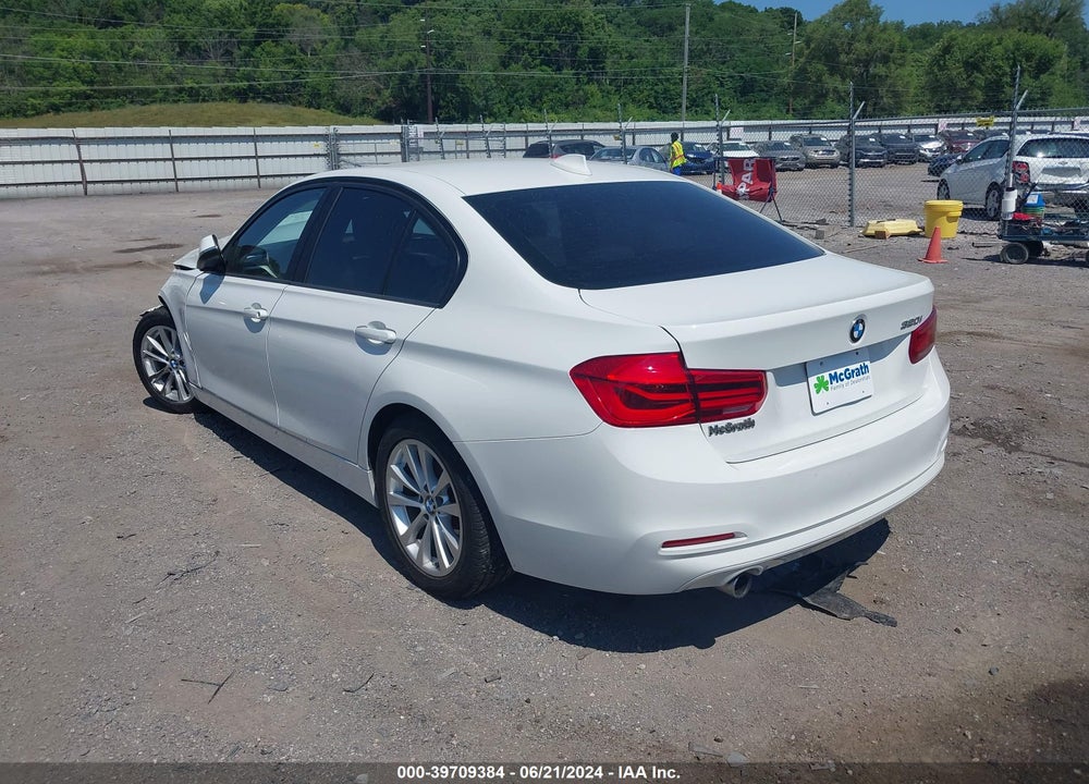 2018 BMW 320I VIN: WBA8E1G54JNU90441
