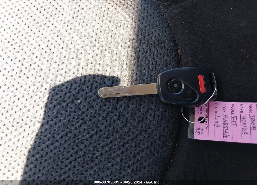 2008 HONDA FIT SPORT VIN: JHMGD38618S021242