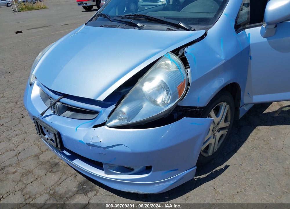 2008 HONDA FIT SPORT VIN: JHMGD38618S021242