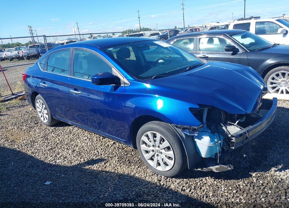 2019 NISSAN SENTRA S VIN: 3N1AB7APXKY229560