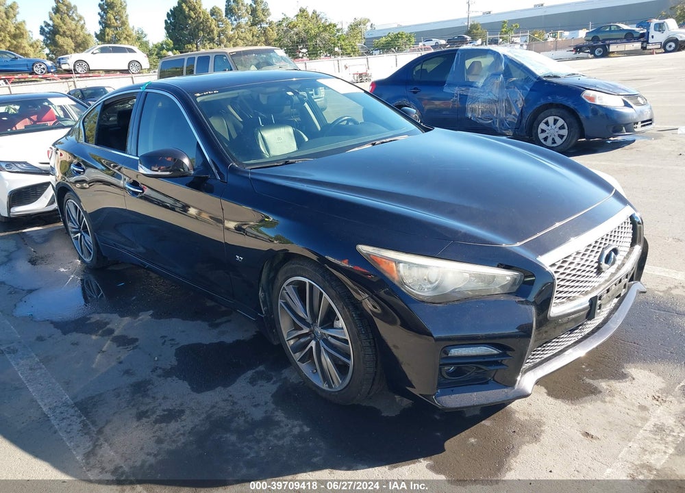 2014 INFINITI Q50 SPORT VIN: JN1BV7AP5EM674906