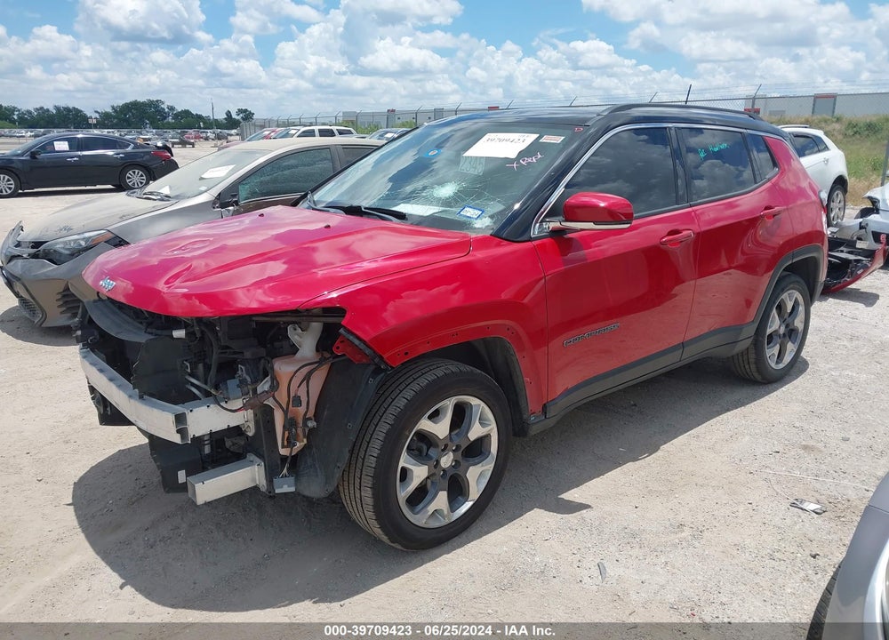 2018 JEEP COMPASS LIMITED 4X4 VIN: 3C4NJDCB6JT401158