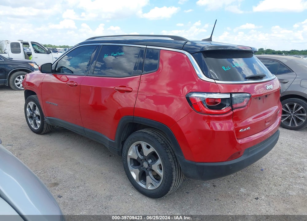 2018 JEEP COMPASS LIMITED 4X4 VIN: 3C4NJDCB6JT401158