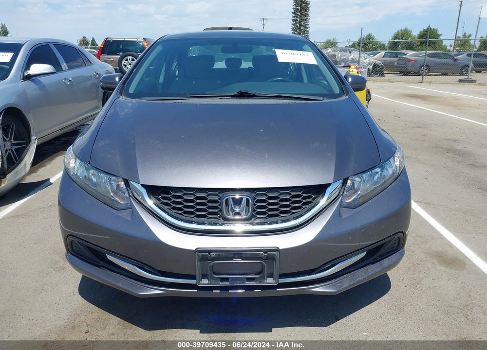 2014 HONDA CIVIC LX VIN: 19XFB2F57EE240549