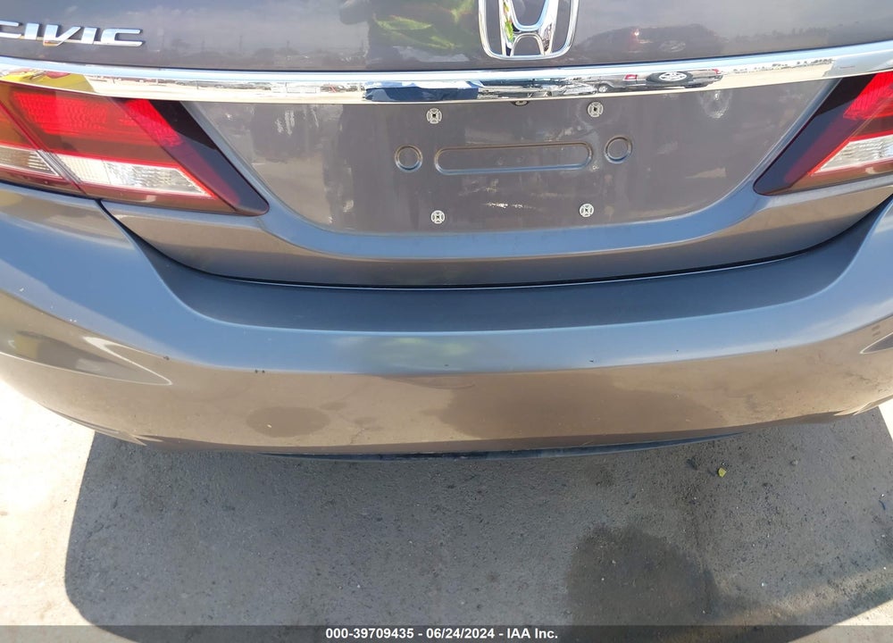 2014 HONDA CIVIC LX VIN: 19XFB2F57EE240549