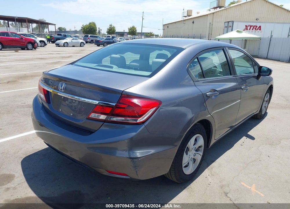 2014 HONDA CIVIC LX VIN: 19XFB2F57EE240549