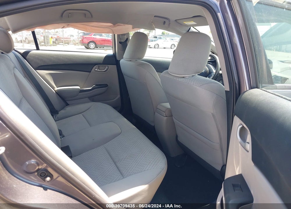 2014 HONDA CIVIC LX VIN: 19XFB2F57EE240549