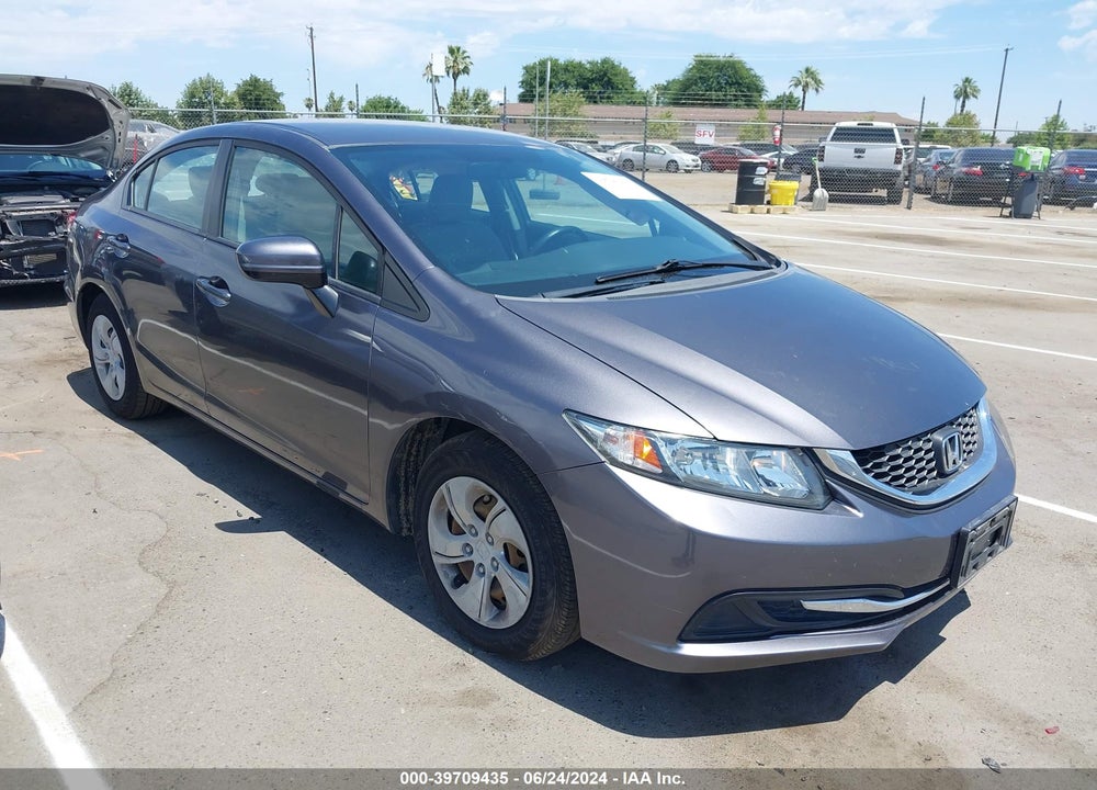 2014 HONDA CIVIC LX VIN: 19XFB2F57EE240549