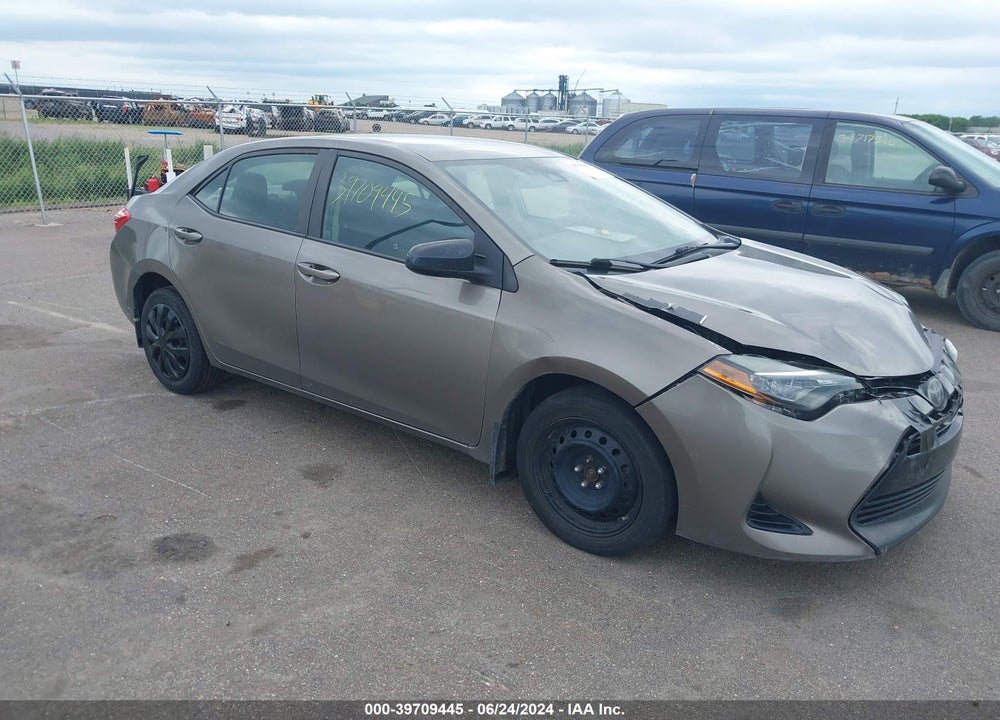 2017 TOYOTA COROLLA LE VIN: 5YFBURHE9HP724353