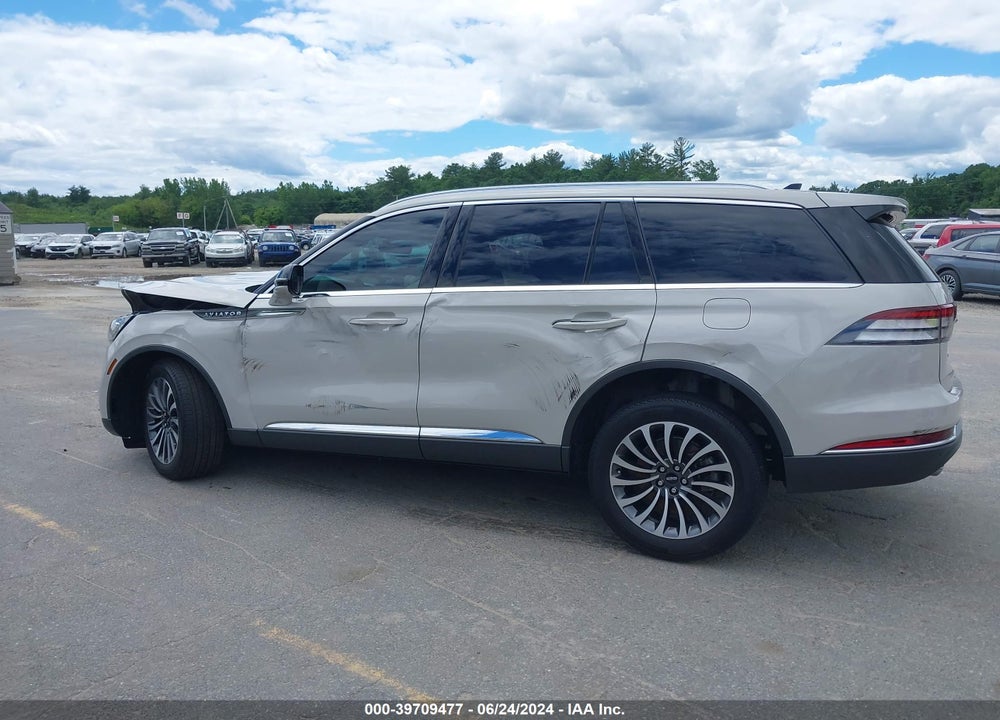 2022 LINCOLN AVIATOR STANDARD VIN: 5LM5J6XCXNGL19774