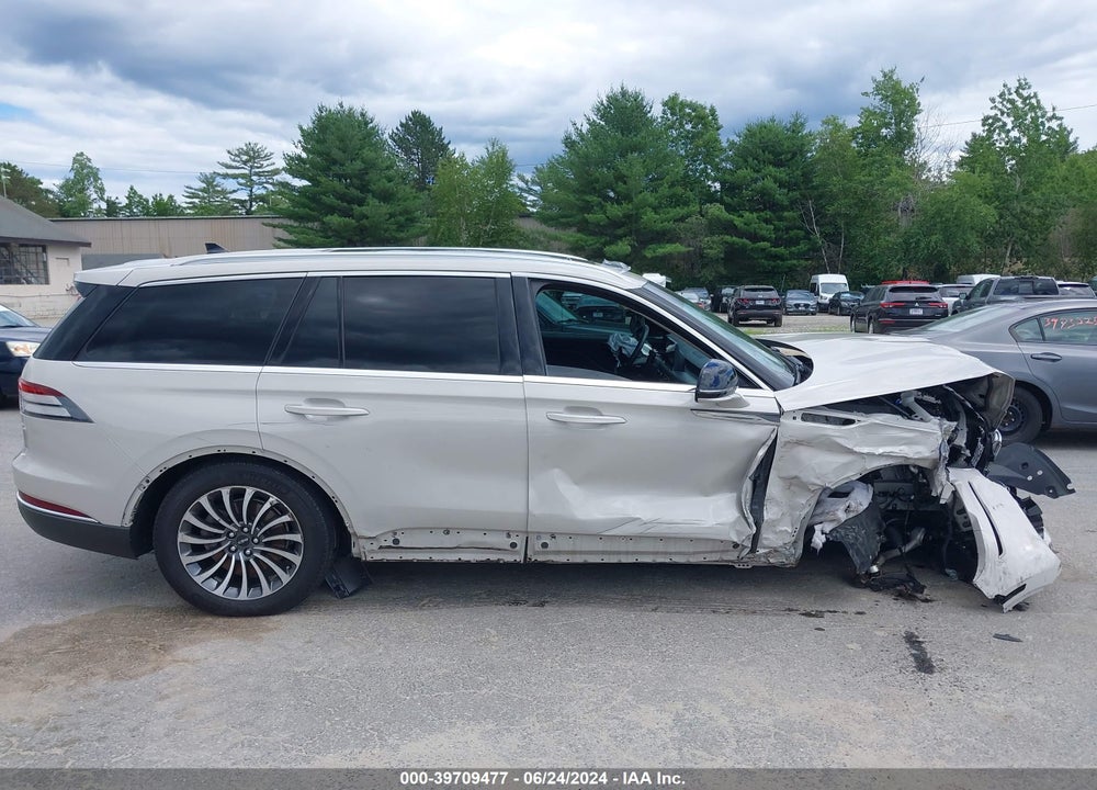 2022 LINCOLN AVIATOR STANDARD VIN: 5LM5J6XCXNGL19774