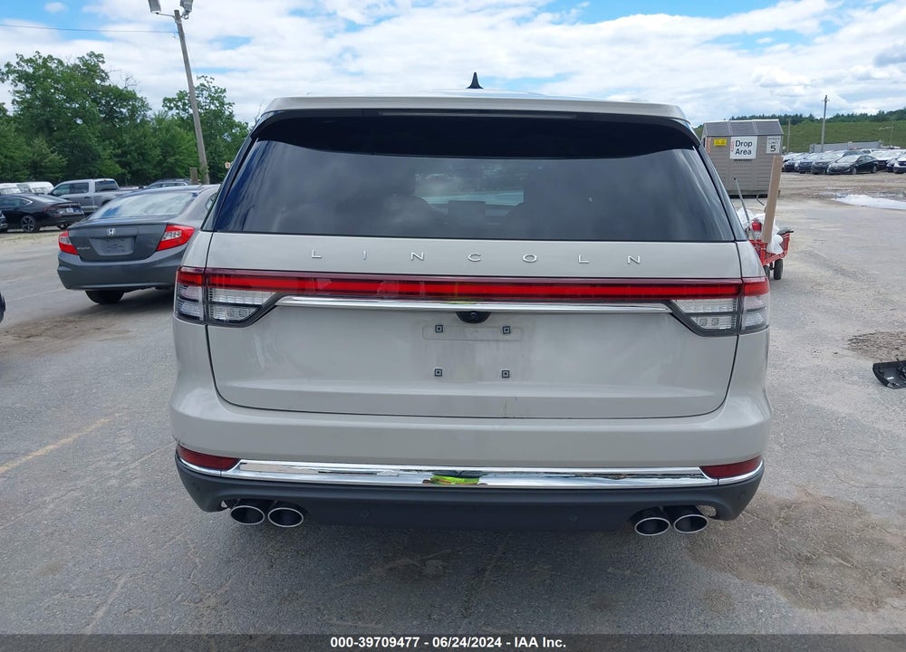 2022 LINCOLN AVIATOR STANDARD VIN: 5LM5J6XCXNGL19774