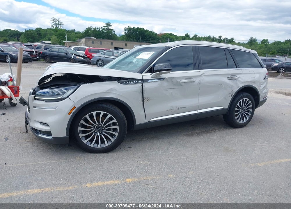 2022 LINCOLN AVIATOR STANDARD VIN: 5LM5J6XCXNGL19774