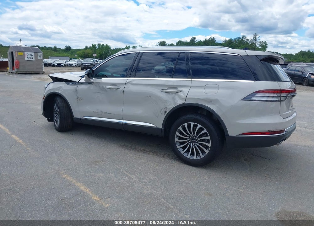 2022 LINCOLN AVIATOR STANDARD VIN: 5LM5J6XCXNGL19774