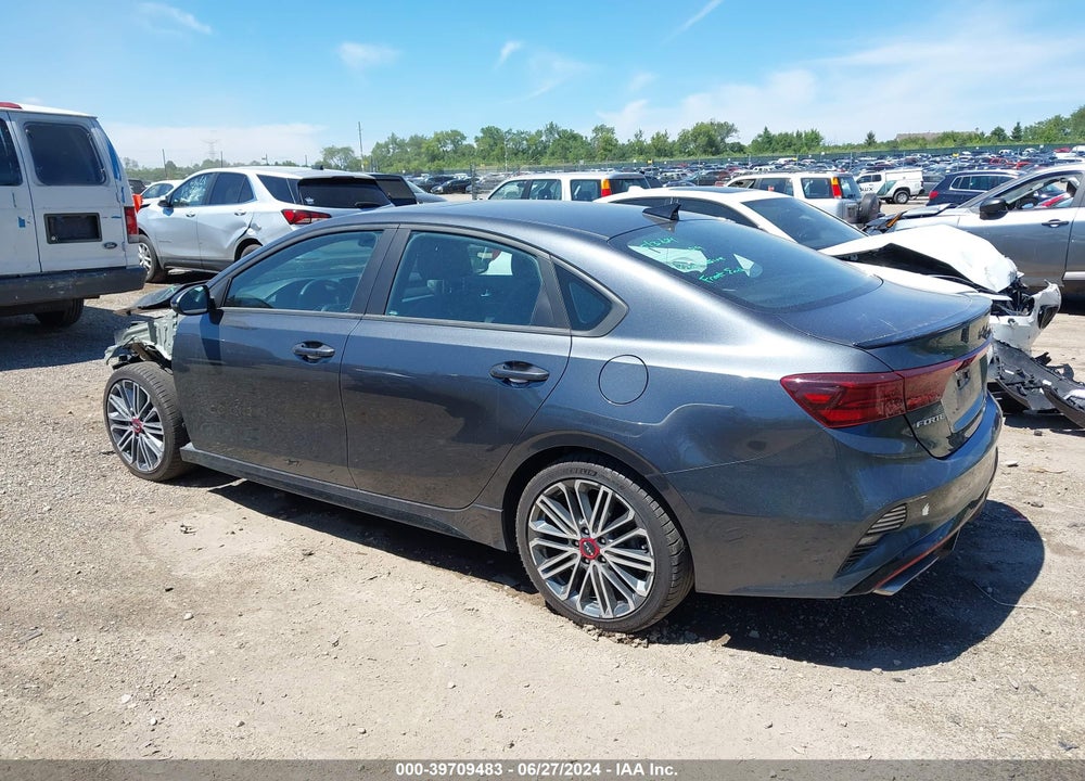2022 KIA FORTE GT MANUAL VIN: 3KPF44ACXNE449392