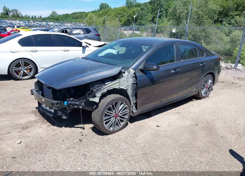 2022 KIA FORTE GT MANUAL VIN: 3KPF44ACXNE449392