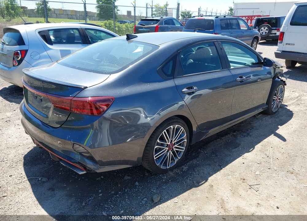 2022 KIA FORTE GT MANUAL VIN: 3KPF44ACXNE449392