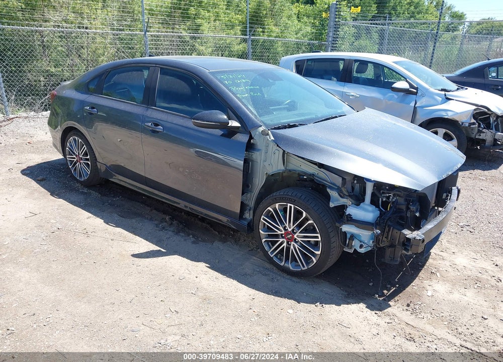 2022 KIA FORTE GT MANUAL VIN: 3KPF44ACXNE449392