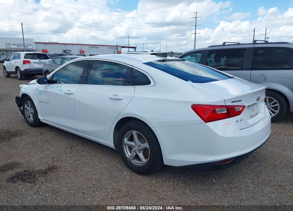 2016 CHEVROLET MALIBU LS VIN: 1G1ZB5ST3GF268918