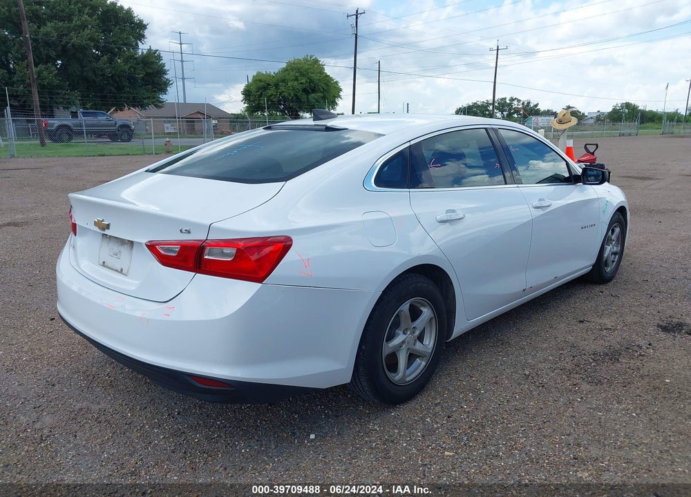 2016 CHEVROLET MALIBU LS VIN: 1G1ZB5ST3GF268918