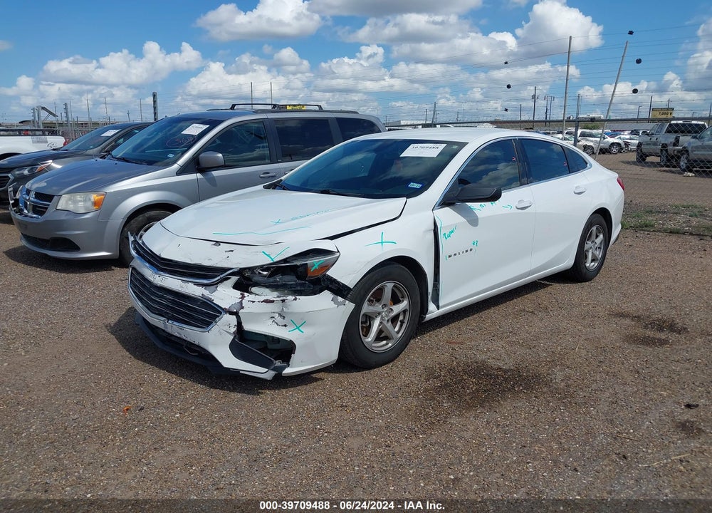 2016 CHEVROLET MALIBU LS VIN: 1G1ZB5ST3GF268918
