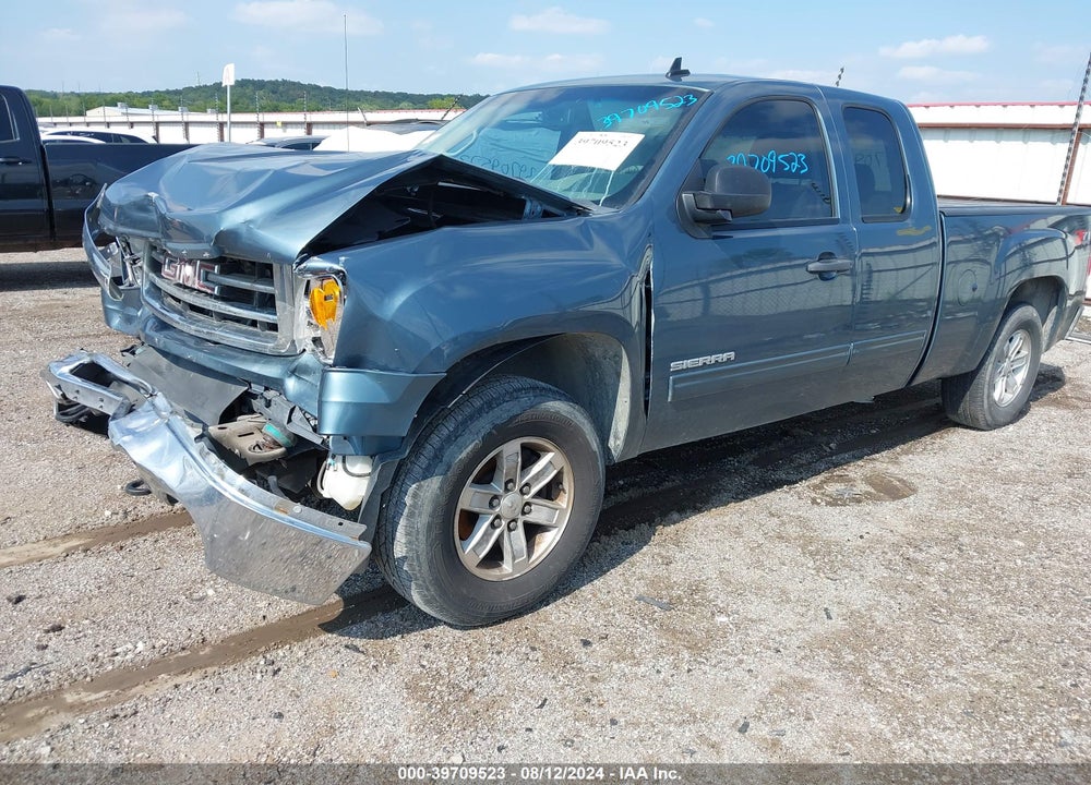 2012 GMC SIERRA 1500 SLE VIN: 1GTR2VE71CZ342562