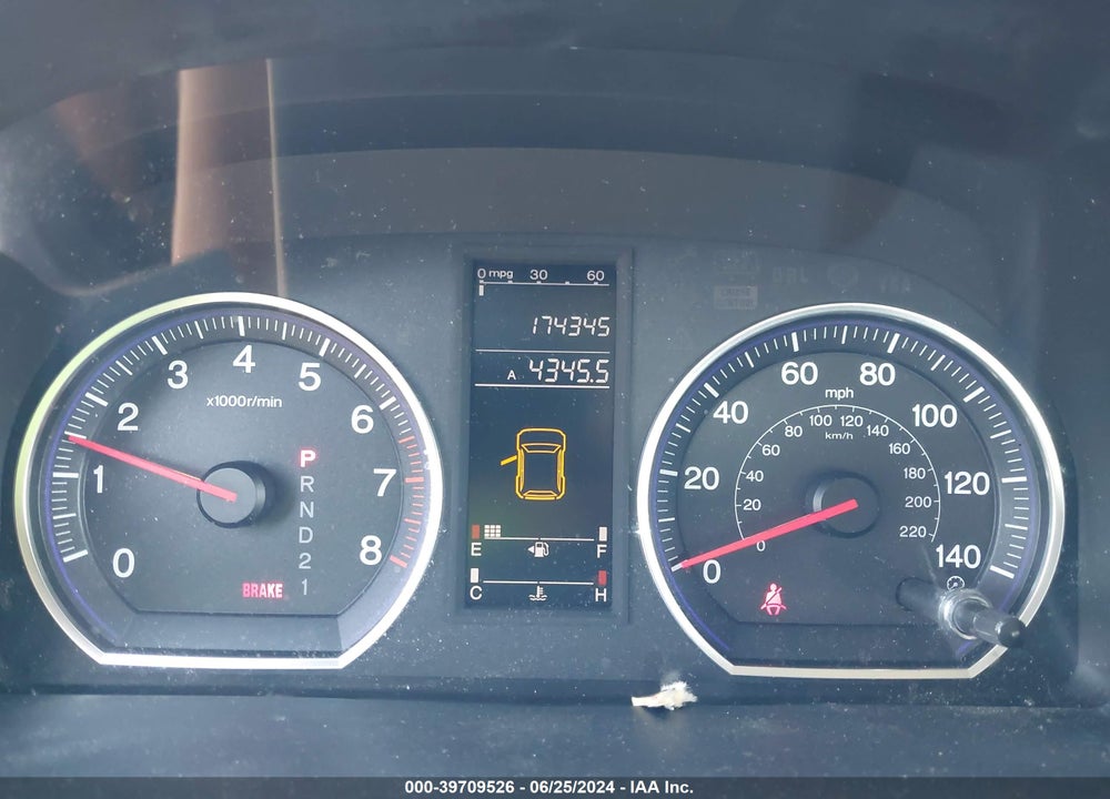 2008 HONDA CR-V LX VIN: JHLRE48398C019402