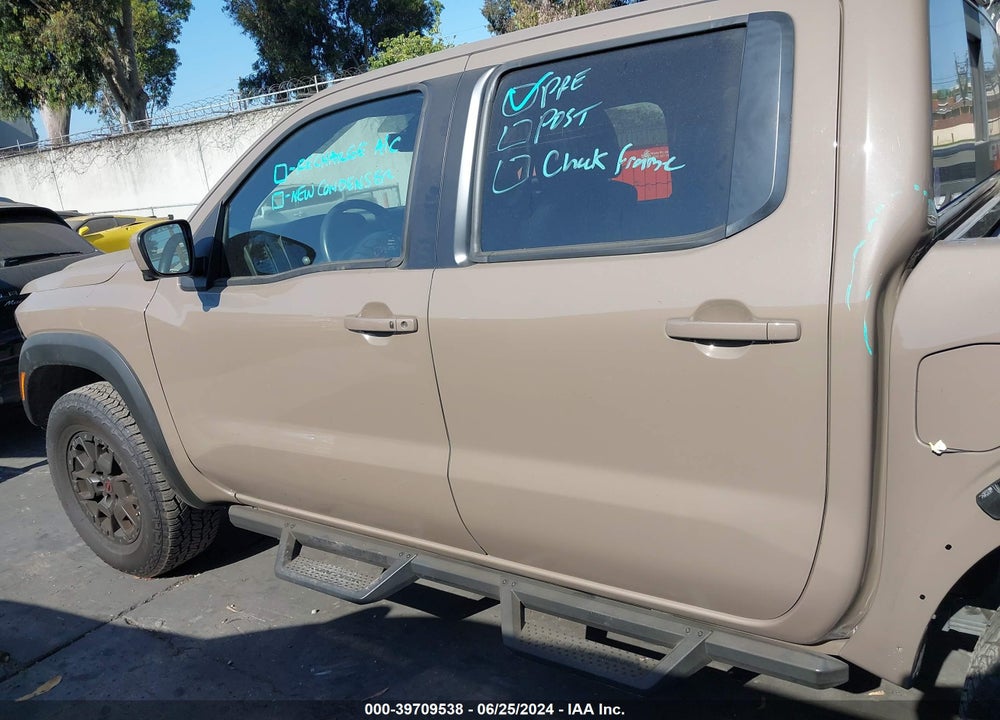 2023 NISSAN FRONTIER PRO-4X 4X4 VIN: 1N6ED1EK8PN661022
