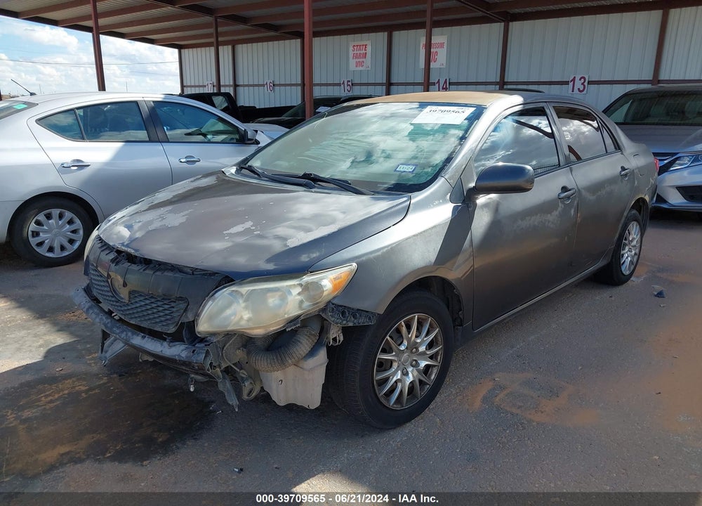 2010 TOYOTA COROLLA LE VIN: 1NXBU4EE2AZ307345