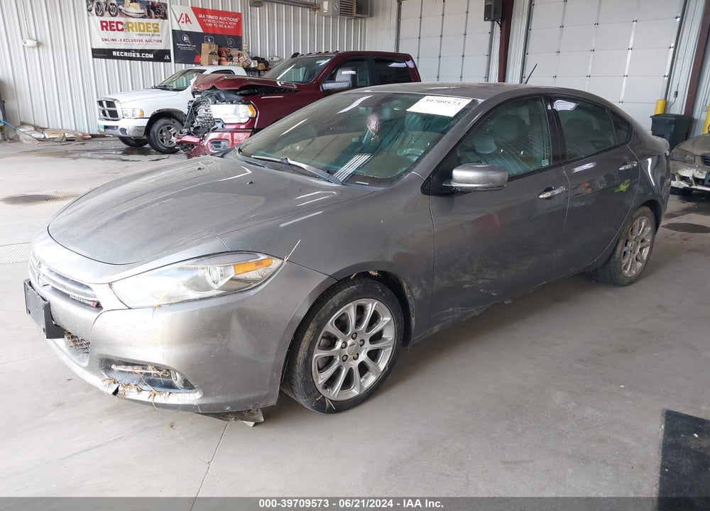 2013 DODGE DART LIMITED VIN: 1C3CDFCA4DD261918