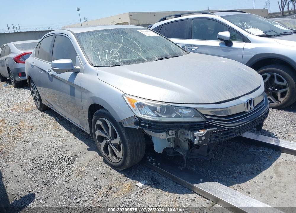 2016 HONDA ACCORD EX VIN: 1HGCR2F78GA135901