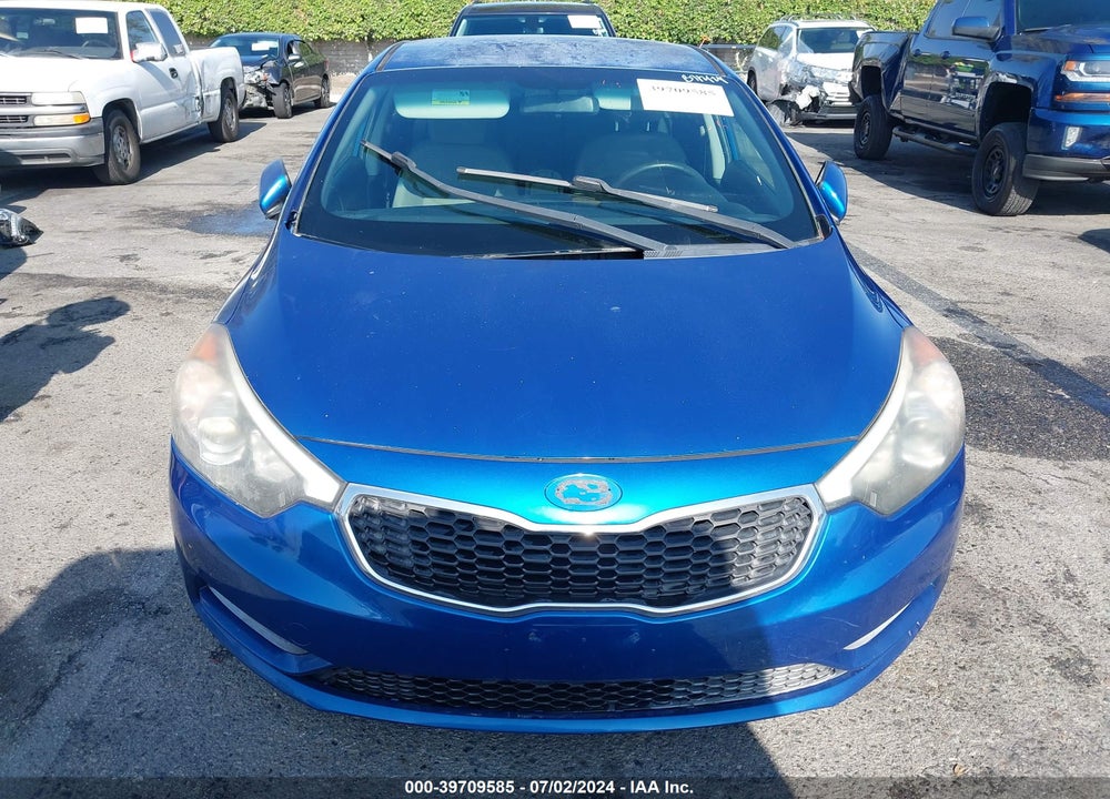 2015 KIA FORTE LX VIN: KNAFX4A69F5295673