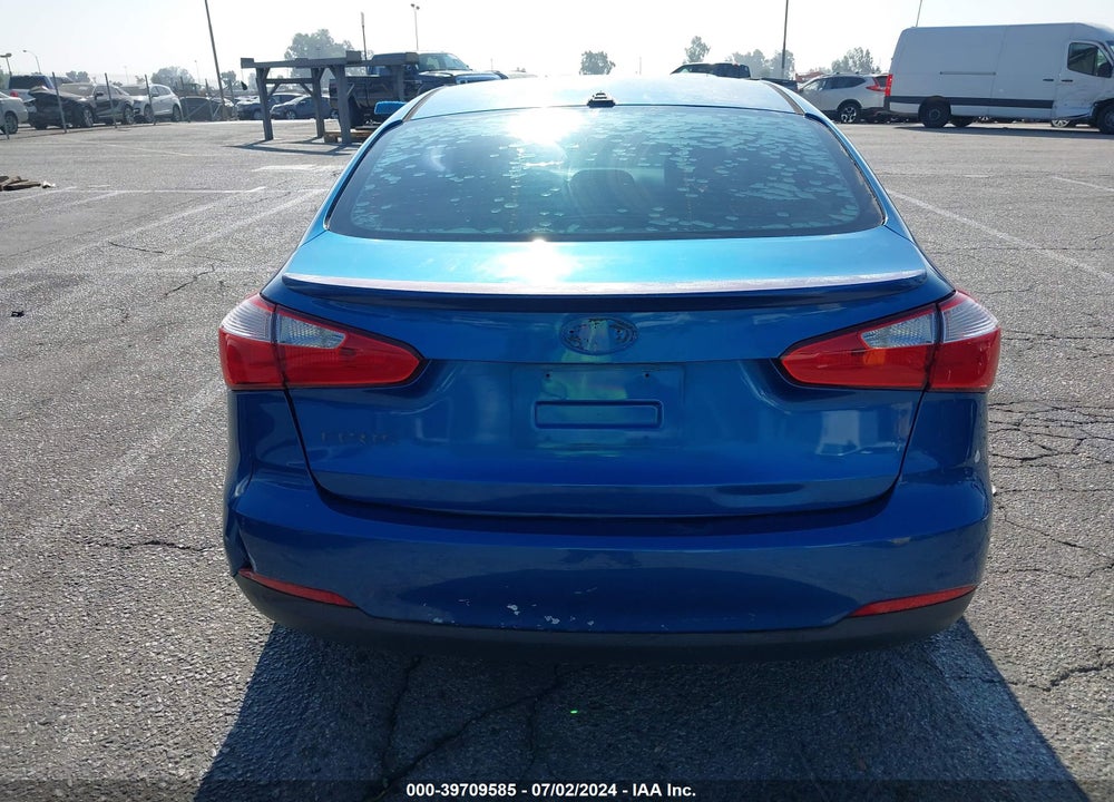 2015 KIA FORTE LX VIN: KNAFX4A69F5295673