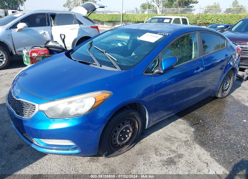 2015 KIA FORTE LX VIN: KNAFX4A69F5295673