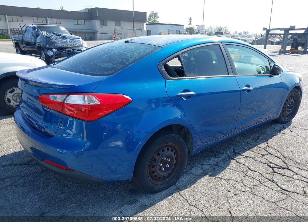 2015 KIA FORTE LX VIN: KNAFX4A69F5295673