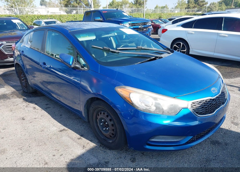 2015 KIA FORTE LX VIN: KNAFX4A69F5295673